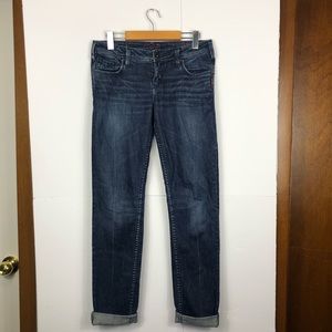 Silver Western Glove Works Audrey Jeans Sz 27